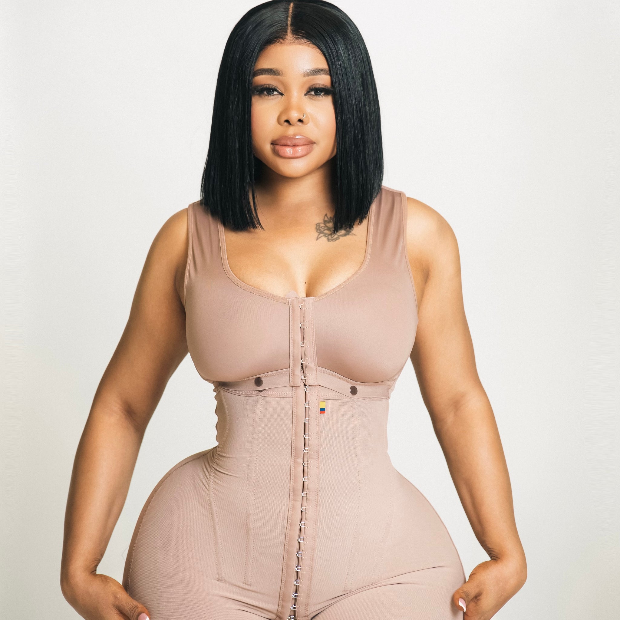 Colombianas Shapewear for Women Tummy Control Full Body Shaper Butt Lifter